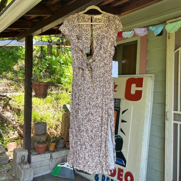 WHIMSY + ROW Floral Bree Dress in Lavender/Mauve (NWT) - Picture 2 of 12